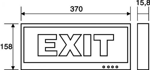 den-exit-chi-dan-Paragon-PEXA13SW-kich-thuoc
